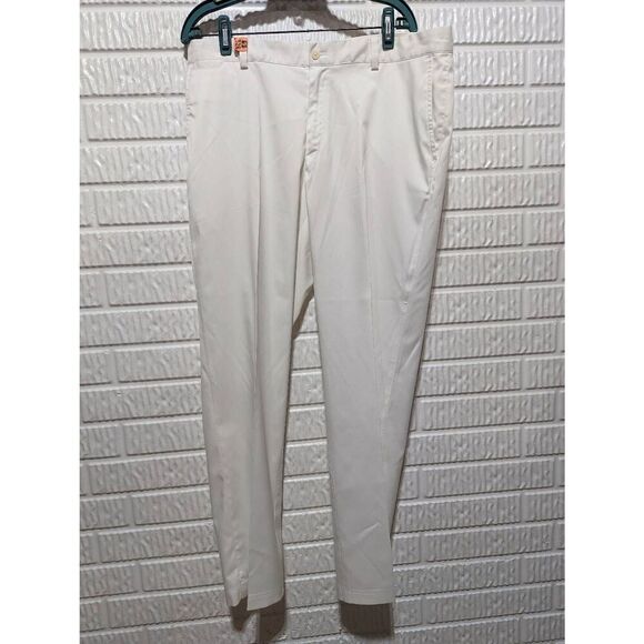 Nike Golf Men's 36/32 White Dri-Fit Golf Trouser - Picture 1 of 7